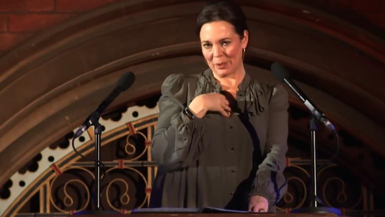 Olivia Colman Eliza Compton Letter