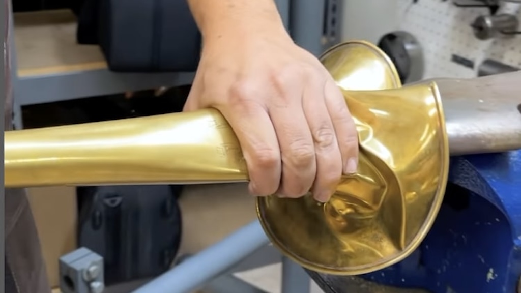 Repairing Trombone Bell