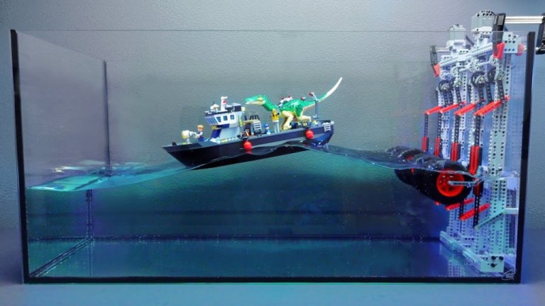 Sinking LEGO Ships