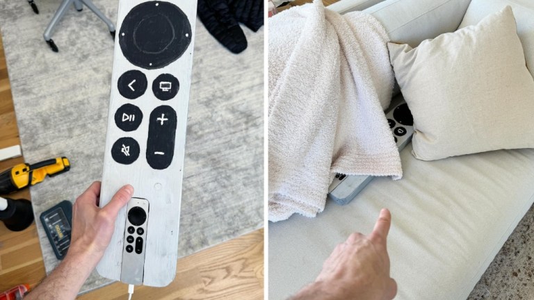 Giant Apple TV Remote Holder