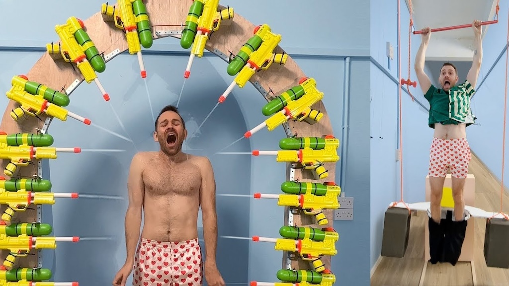 Human Car Wash Rube Goldberg Machine