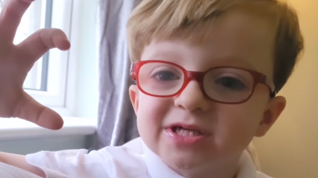 A Clever Little Boy Asks His Mother Clever Questions and Gives Clever