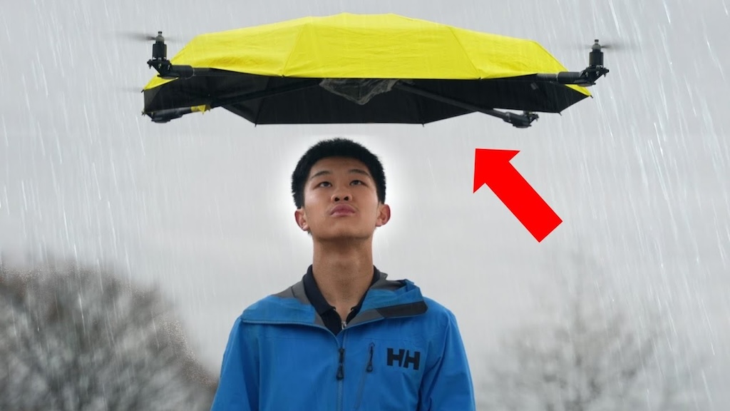 Flying Drone Umbrella