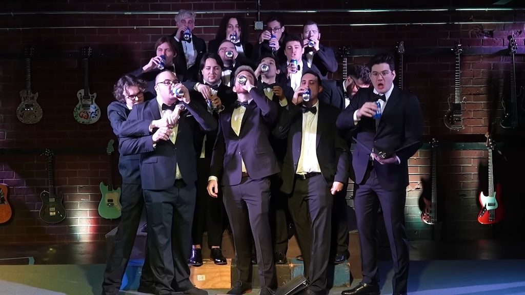 The Drunk Men's Choir Mario Bros. Theme