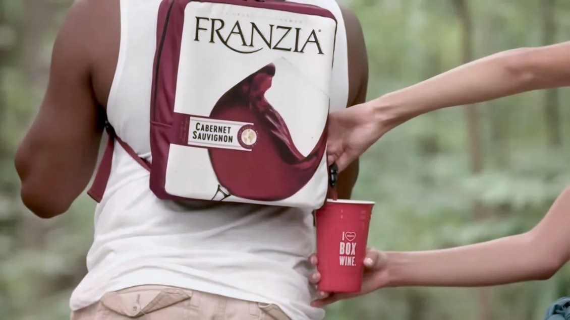 Boxed Wine Backpack