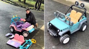 Turning Pink Jeep to Jeep Wrangler