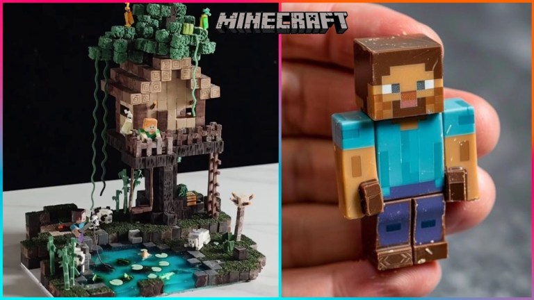 Chocolate Minecraft Village