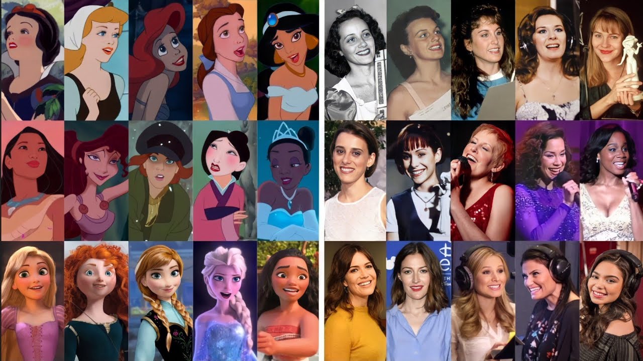 A Wonderful Supercut Of Singers Performing Alongside Their Disney Princess Characters 5595