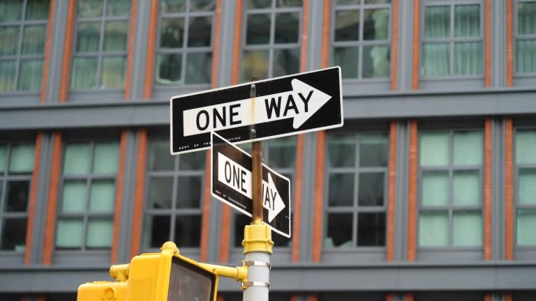 One Way Sign