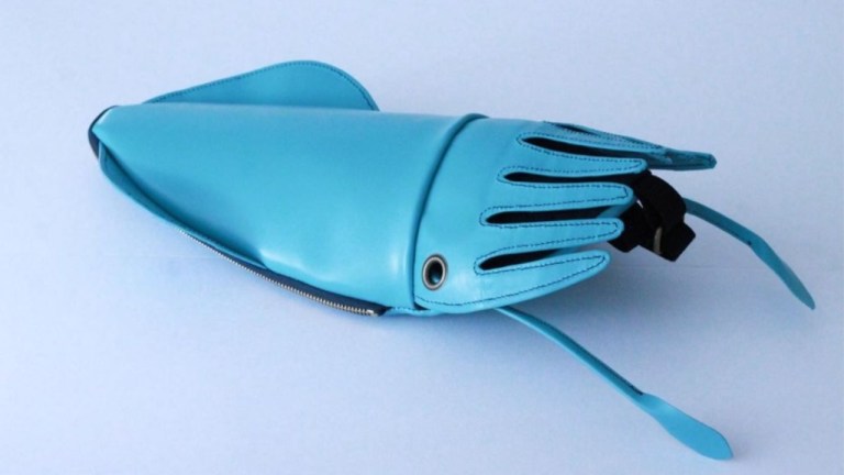 blue squid bag