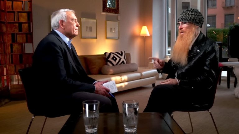 Billy F Gibbons Dan Rather ZZ Top Beards