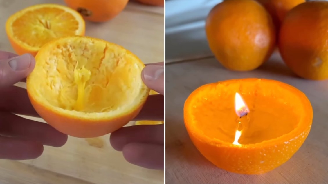 Natural Orange Citrus Candle