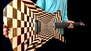 Optical Illusion Guitar