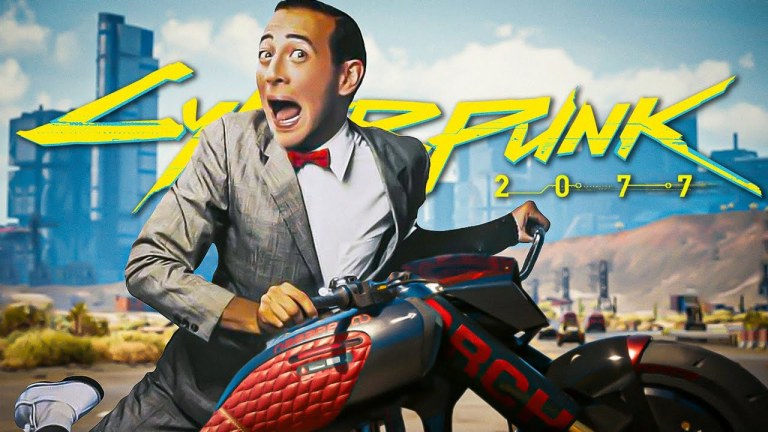 Pee wee Herman Cyberpunk 2077