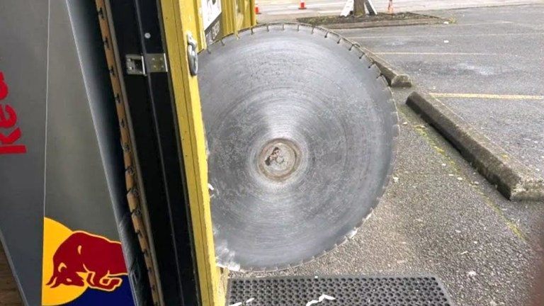 Runaway Saw Blade