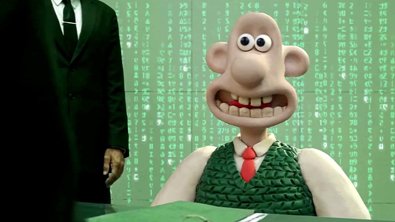 Wallace & Gromit Amusingly Enter the Matrix