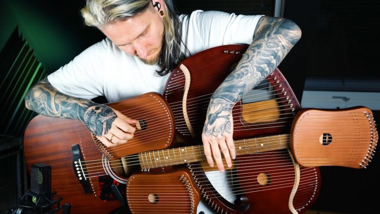 109 String Harp Guitar