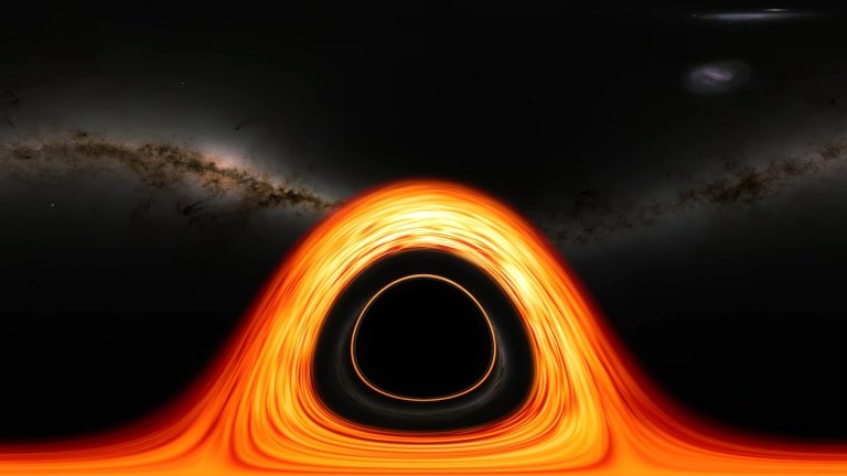 360 NASA Simulation Around Black Hole