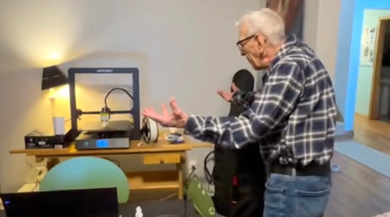 Grandpa 3D Printer