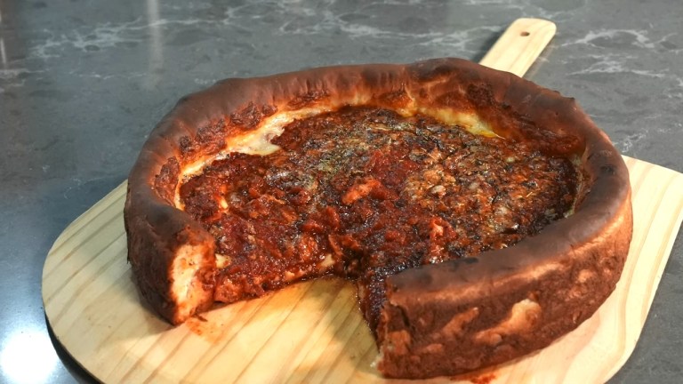 History of Deep Dish Pizza