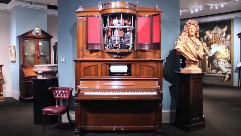 Hupfeld Phonoliszt Violina Model B Music Cabinet