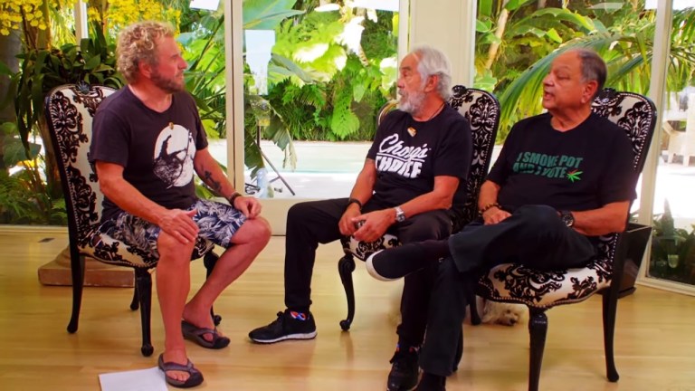 Cheech and Chong and Sammy Hagar