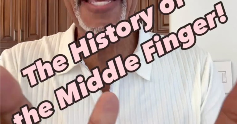 History of the Middle Finger