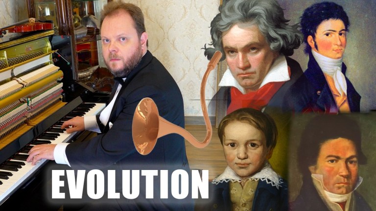 Evolution of Beethoven