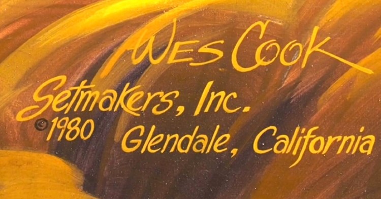 Wes Cook signature