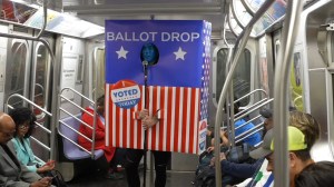 Ballot Box Subway Comedy NYC