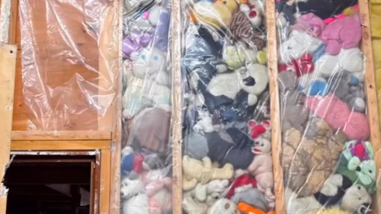 Stuffed Animals as Insulation