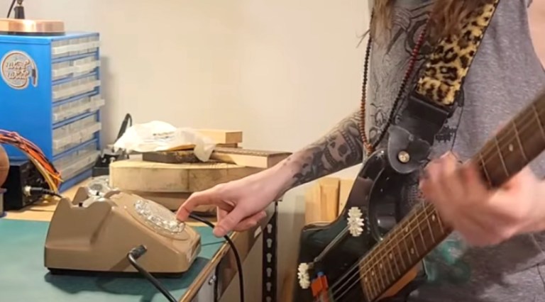 rotary phone guitar pedal