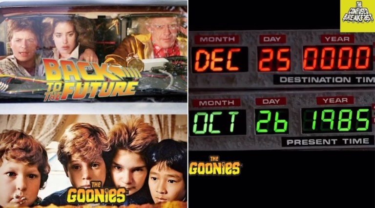 Back to the Future Goonies Same Day