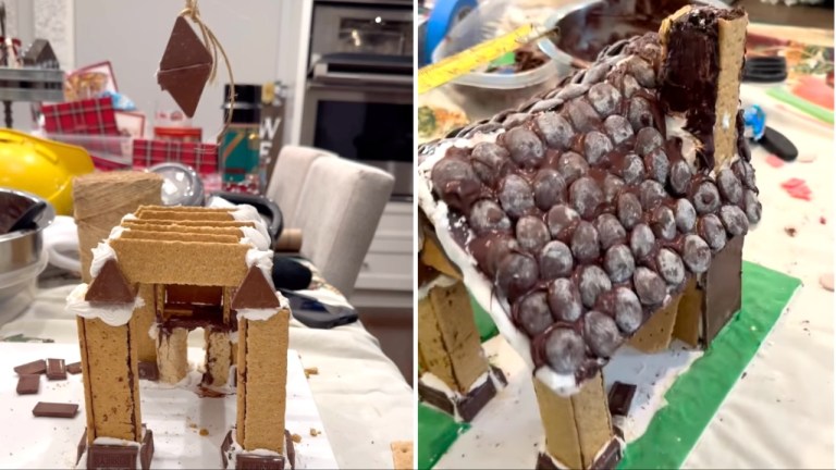 Contractors Gingerbread House