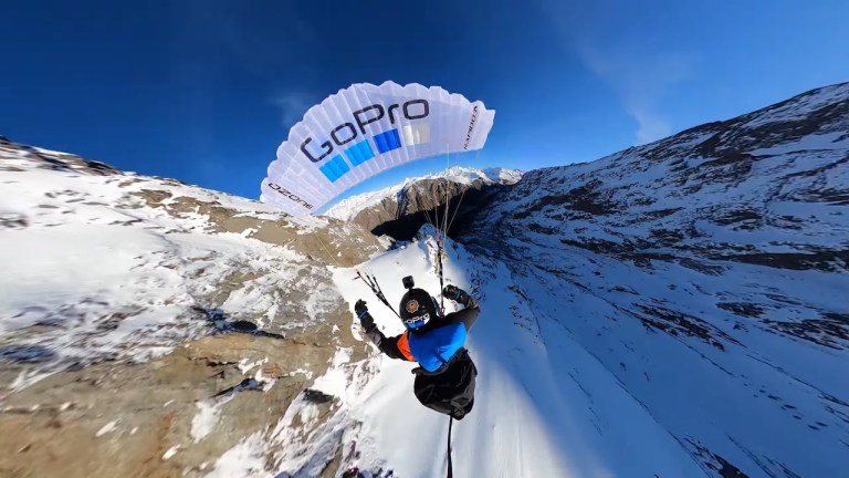 Carl Weiseth GoPro Speedriding