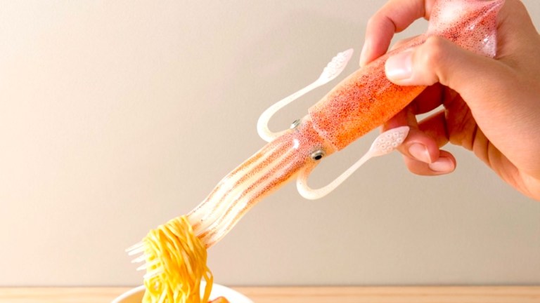 Cup Noodle Squid Fork