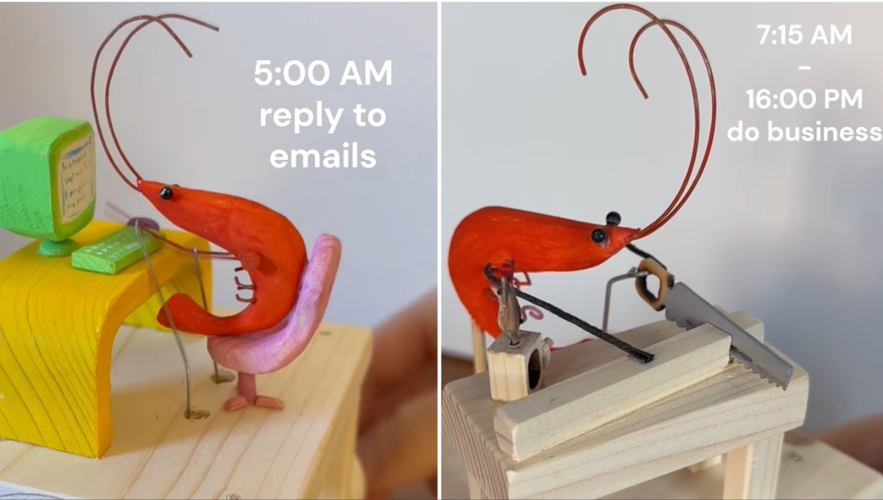 Super Slow Motion Video of a Mantis Shrimp Punching Its Prey