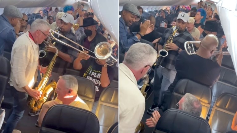 Jazz Band Plane Concert