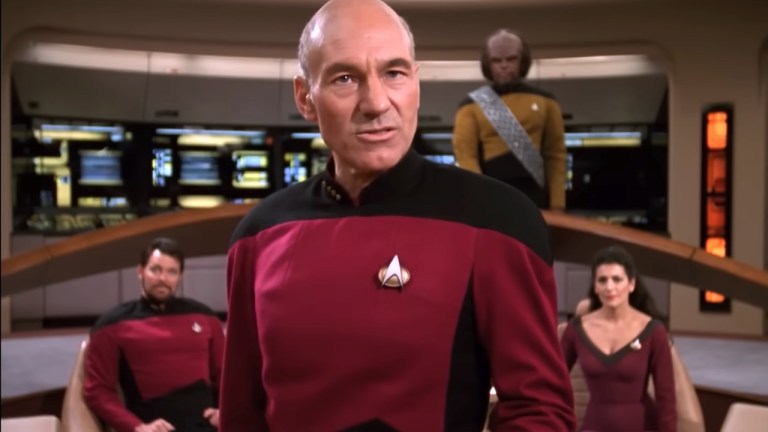 Patrick Stewart Captain Picard