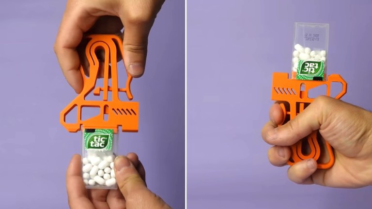 3D Printed Tic Tac Dispenser