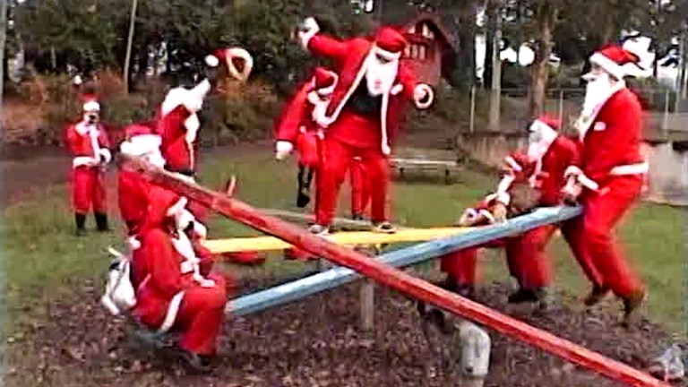 Santacon See Saw