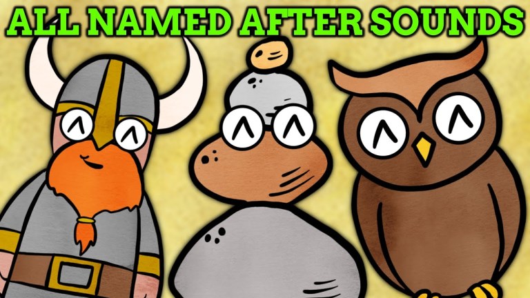 Words Named After Sounds