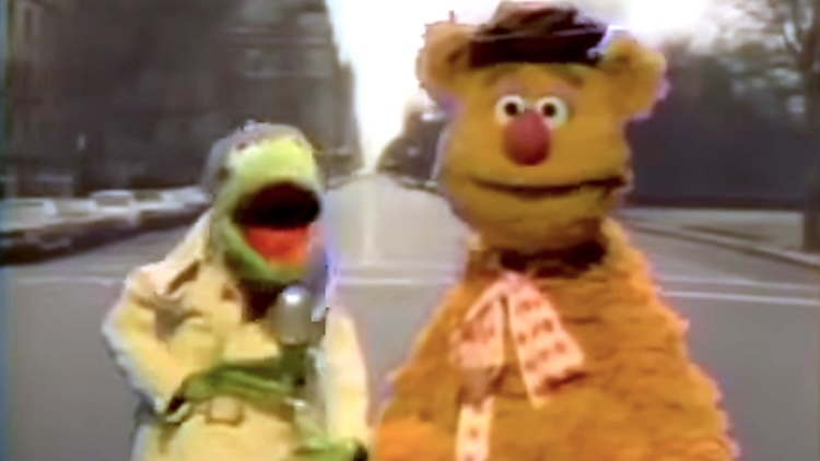 Kermit Fozzie 1978 Thanksgiving Parade