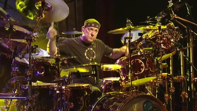 Neal Peart Drum Solo Week Letterman