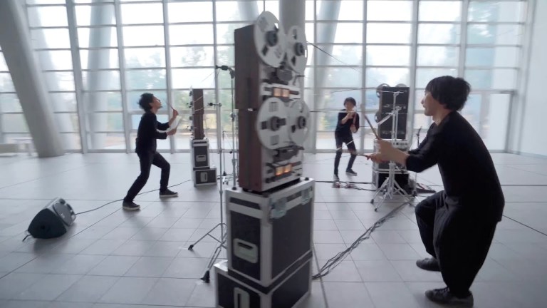 Open Reel Ensemble Tape Tap Triangle