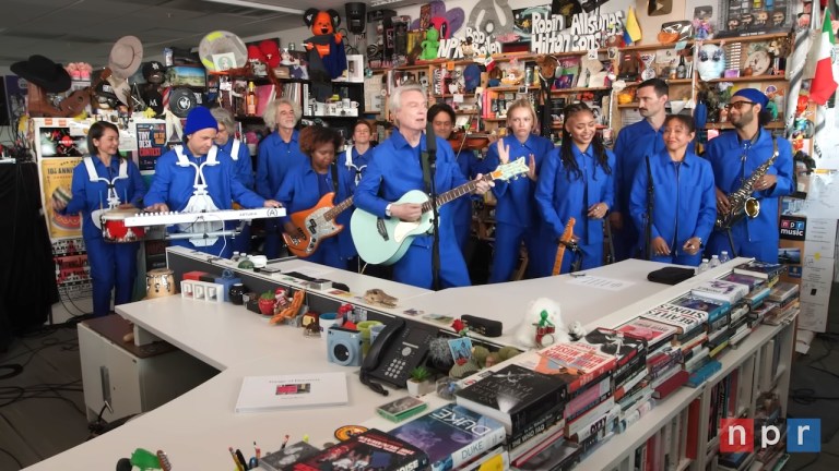 David Byrne Band NPR Tiny Desk
