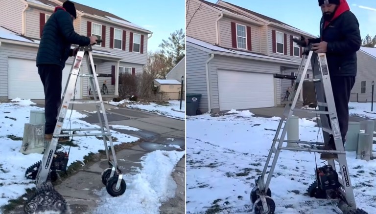 Motorized Ladder