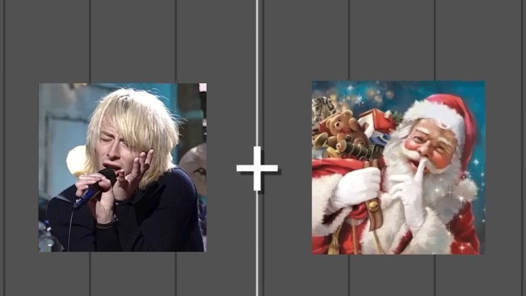 Radiohead Santa Claus is Coming to Town