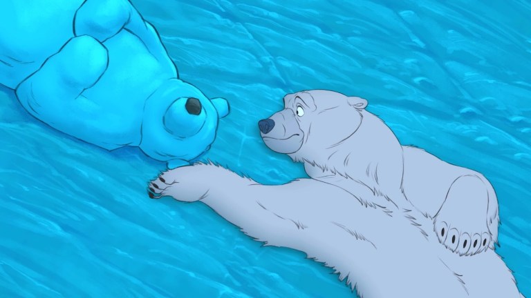 Snow Bear Hand Drawn Animation