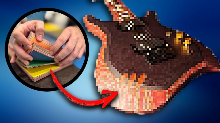 Construction Paper Guitar